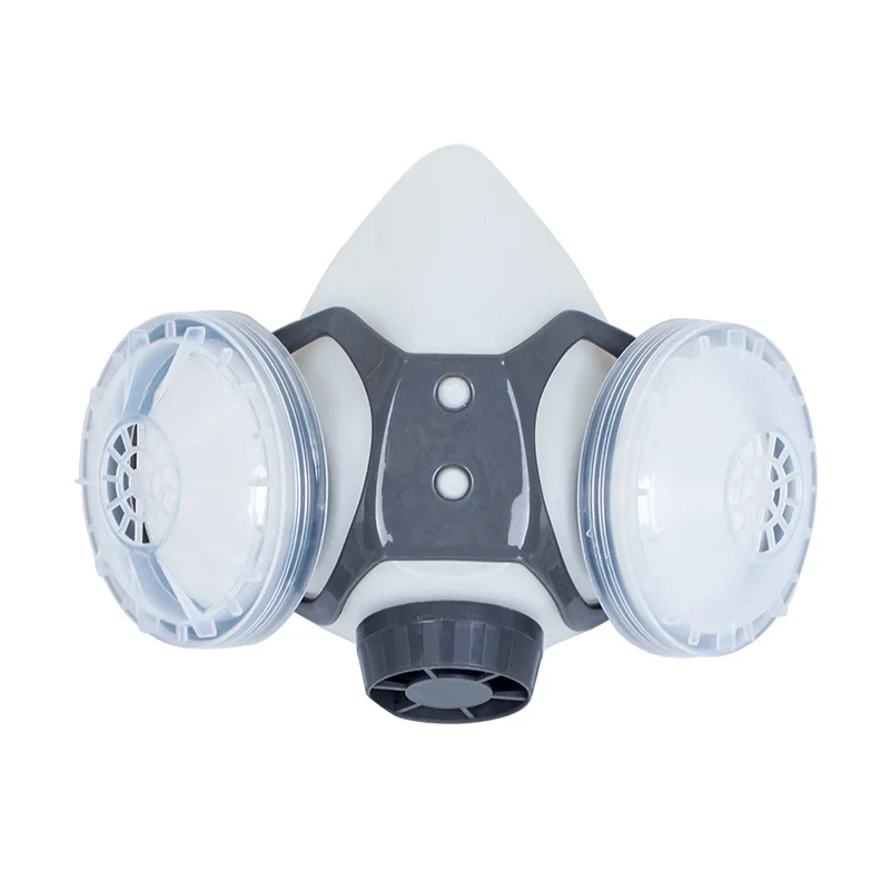 
1060 model anti dust particulate silicone half face gas mask 