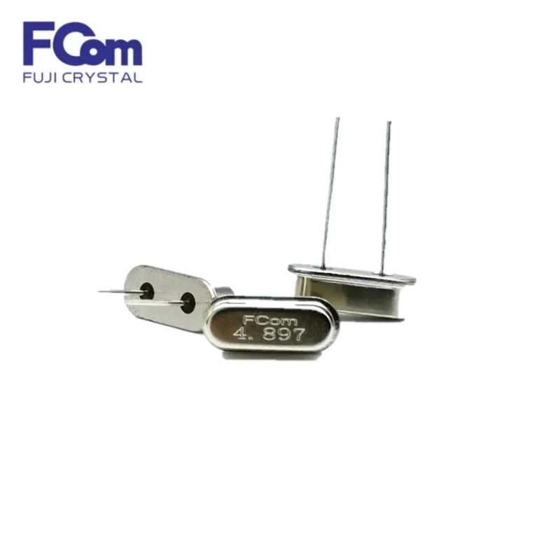 FCom 49s hc49us 4 897 МГц 20pF 20ppm многоволновый генератор 2-контактный 3-500z кварцевый кристаллический