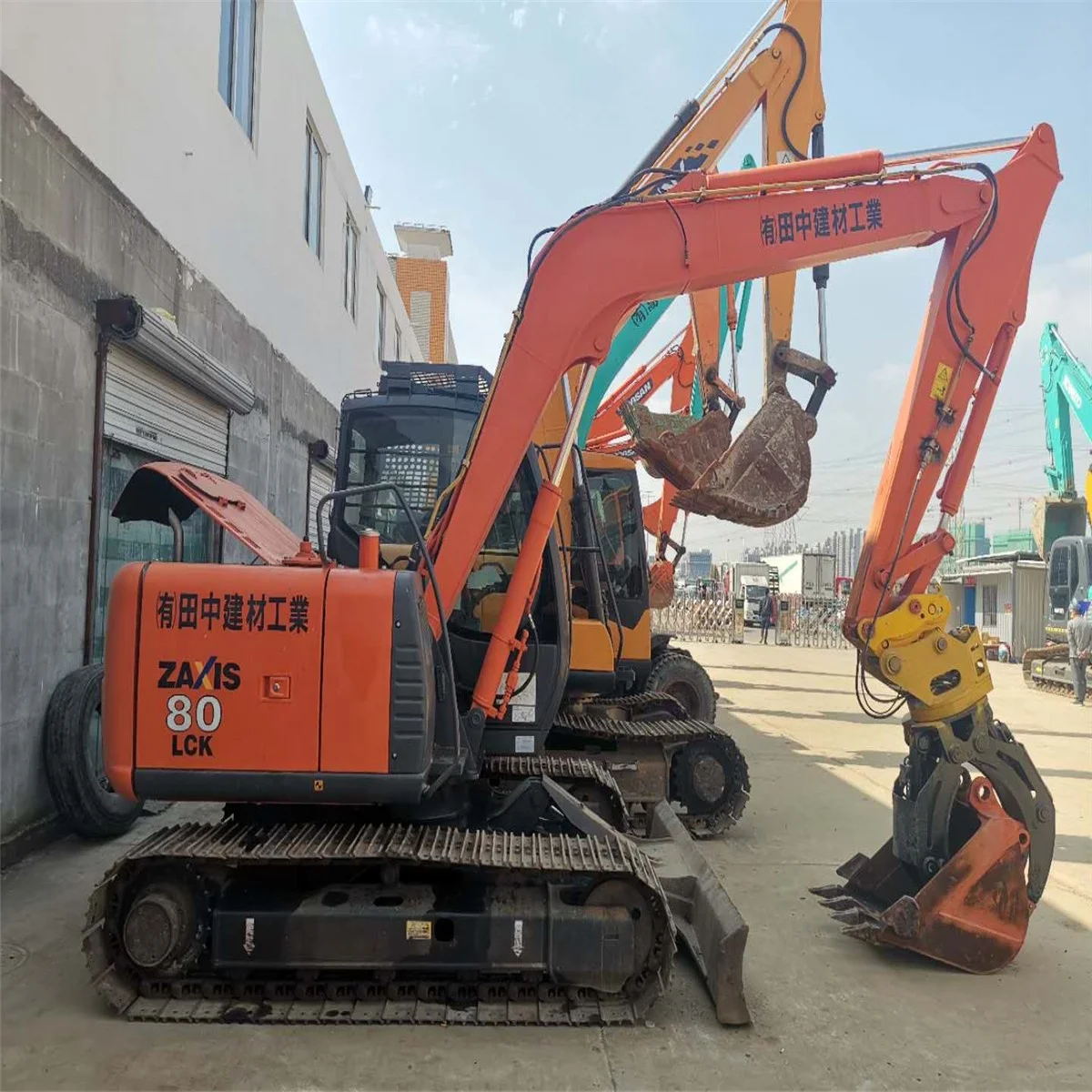 Japan made mini used hitachi zx80 excavator price 8 ton zaxis 80 reliable supplier