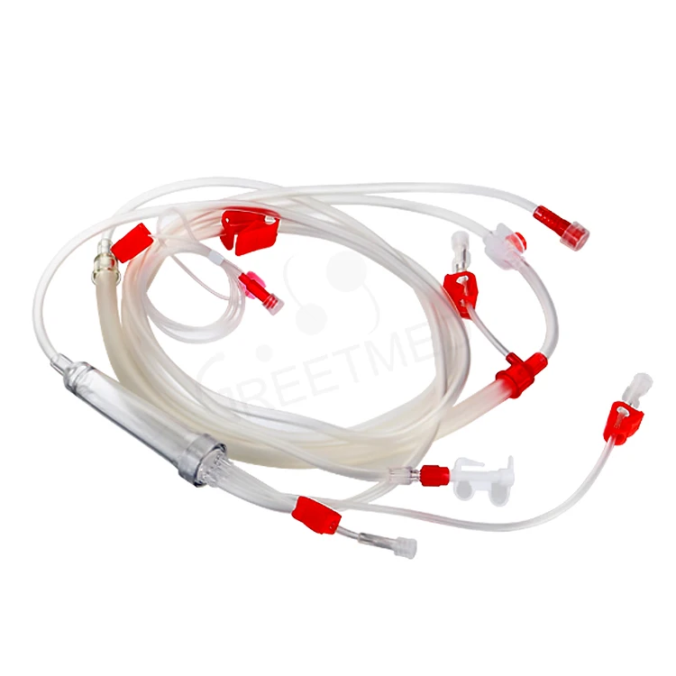 High quality medical disposable hemodialysis blood tubing set