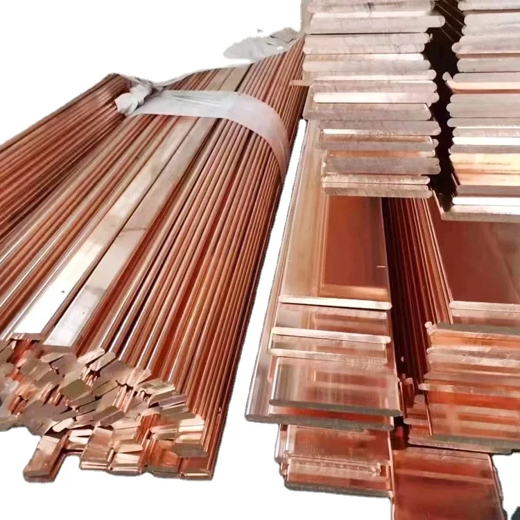 Professional Manufacturers Copper Bus bar for Machine High and low voltage electrical appliances Copper Busbar