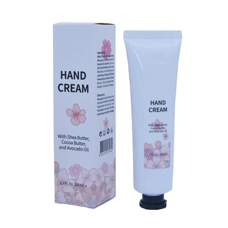 Private Label Skin Care Hand Cream 50m fall winter and tender with Fragrance Smooth Skin and Happy Mood Hand Cream Moisturizing