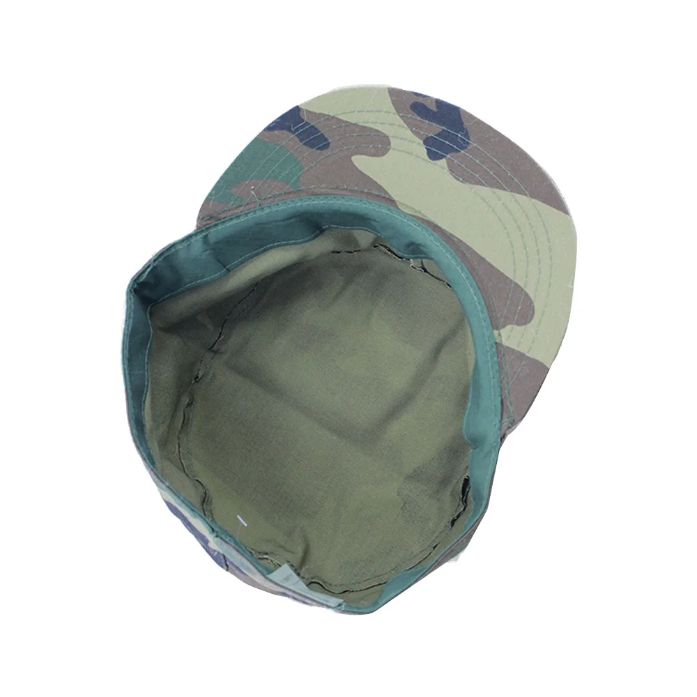 High Quality Custom Logo Polyester Cotton Tactical Men Training Cap
