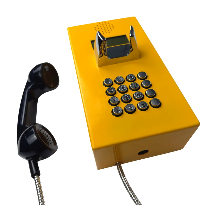 Cost Save Public Telephone Prison For Phone Hospital Phone VoIP With LCD Display