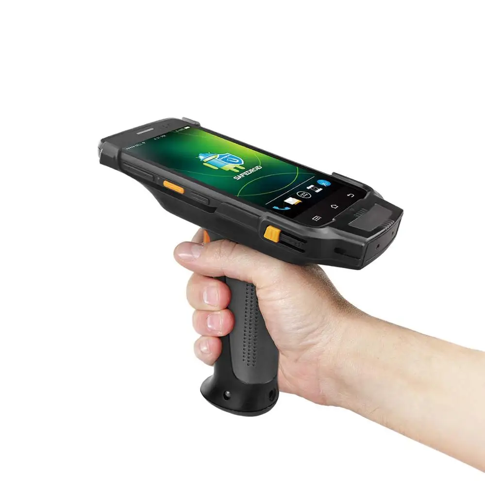 
Waypotat android 8.1 handheld industrial pda with barcode scanner RFID Fingerprint i6310(52TGW) 