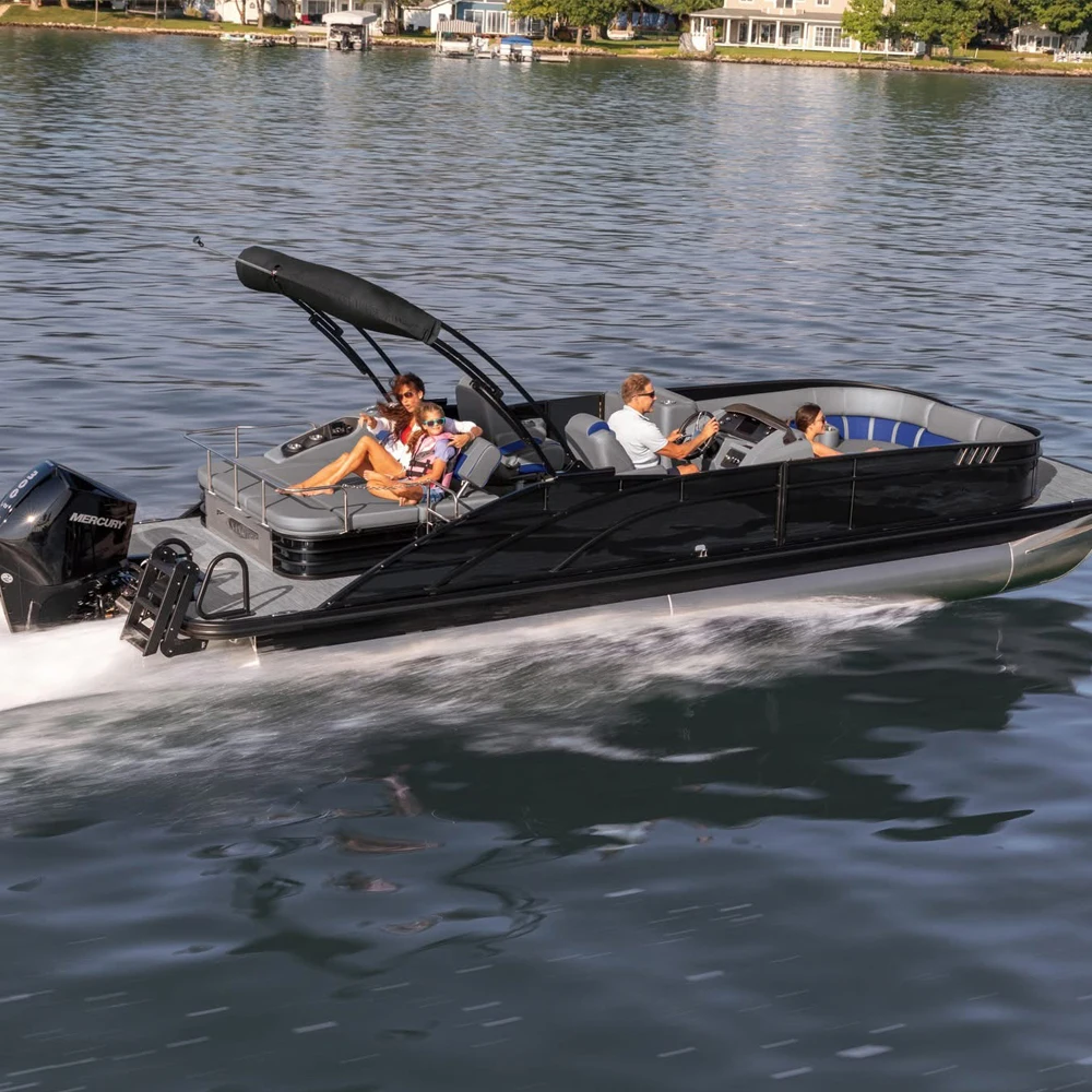 Speedboat Luxury Yacht Catamaran Sport Fishing Boat with Outboard Engine for Sale