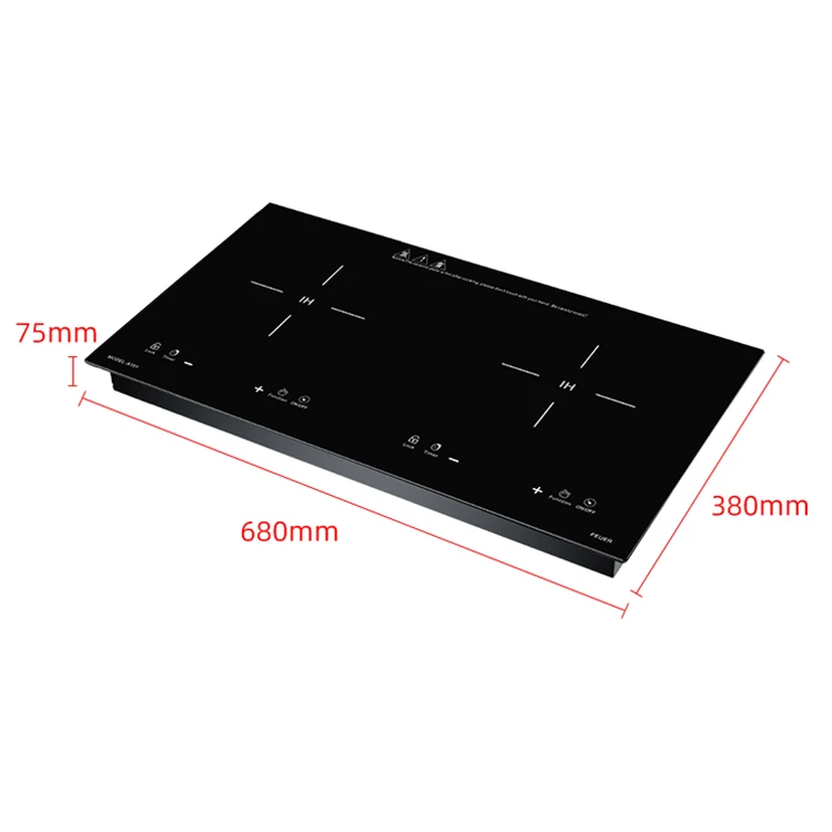 Kitchen Appliance Dual  Burners  Electric Infrared cooker and  induction cooker
