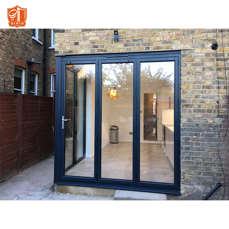 large size veranda aluminum bifold glass folding doors alu glass bifold doors doors and  folding glass accordion window