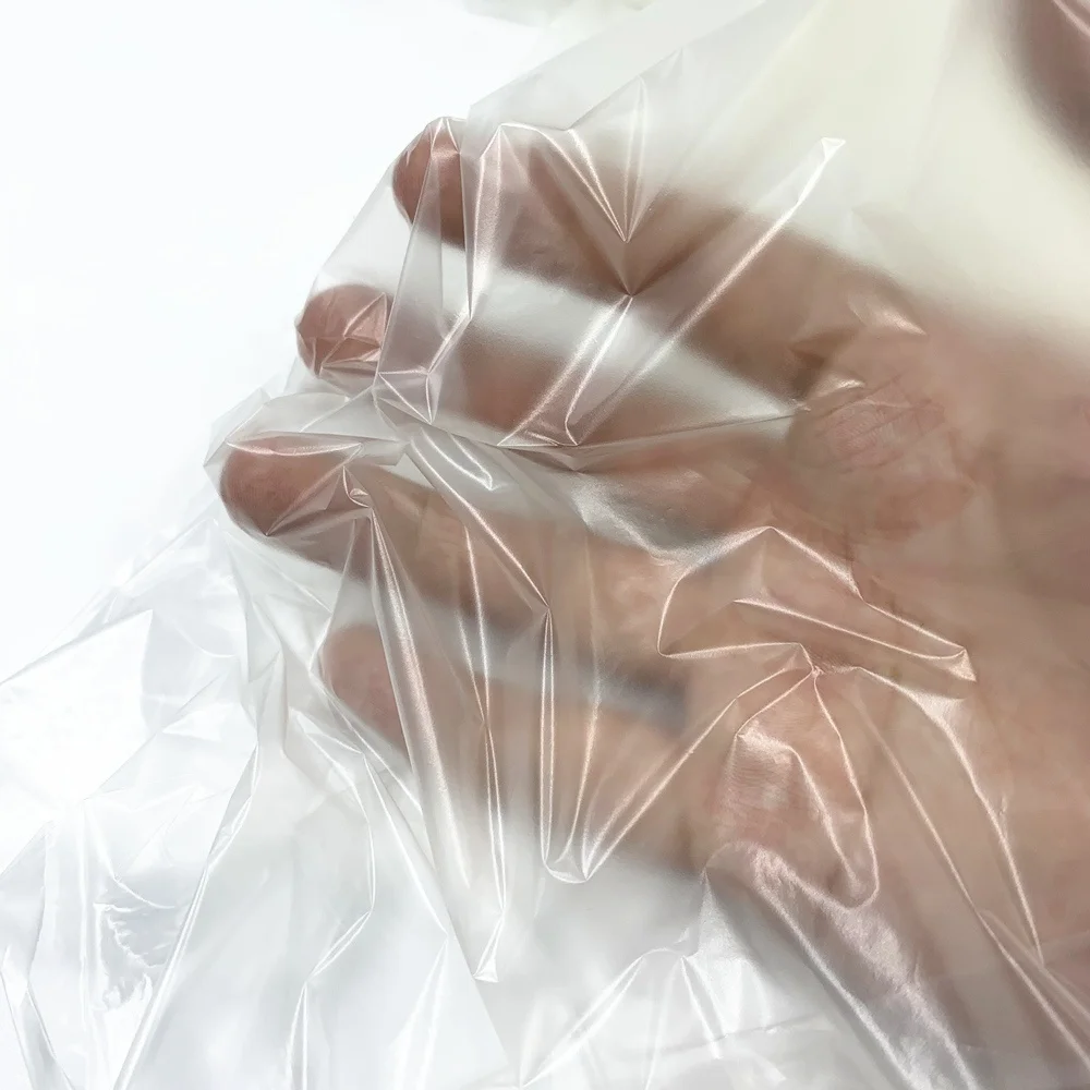 15 Microns Thickness Low Breathable White And Clear Laminated Polyurethane TPU Film For Wound Dressing