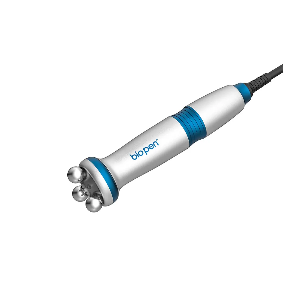 2023 new hot product bio pen RF EMS micro-current rotary massage in one radio frequency machine for skin lifting biopen t6