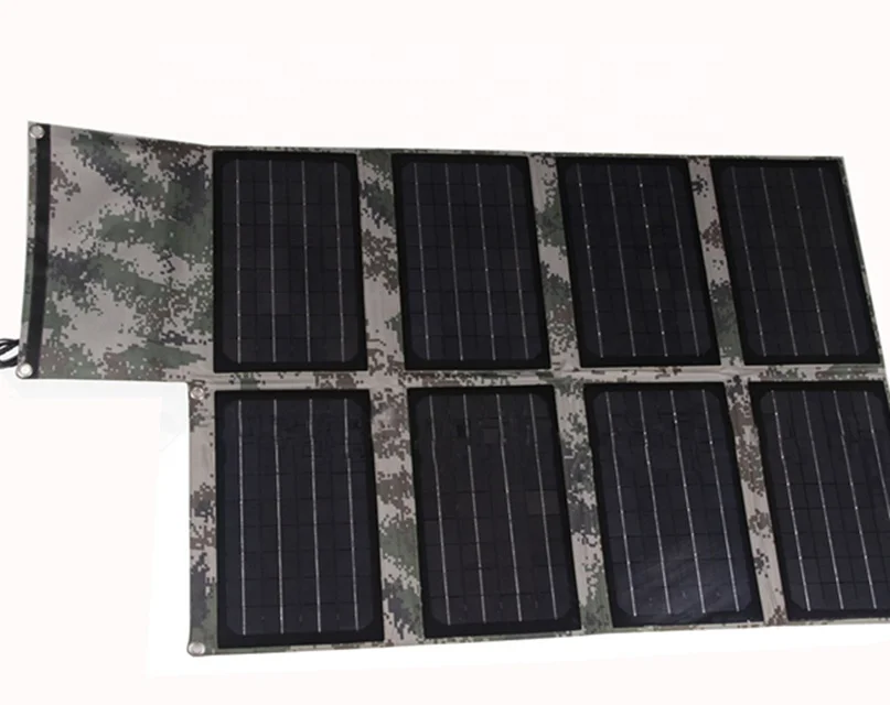 100W portable solar panel foldable solar charger pack for cell phone laptop