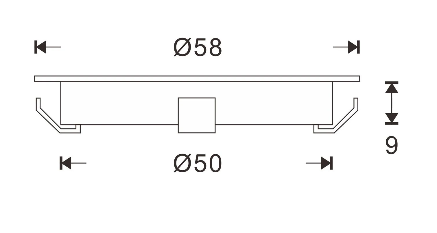 ip67 outdoor Landscape deck Lights, 12v underground Lights,0.5w 7lm waterproof uplights SC-B101B