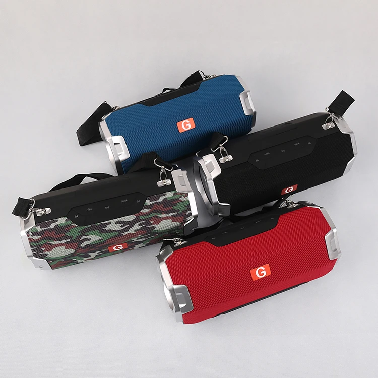 Wireless Rechargeable BT Speaker Stereo Subwoofer Audio Boombox Music Smart Portable Speakers with USB/AUX/TF function