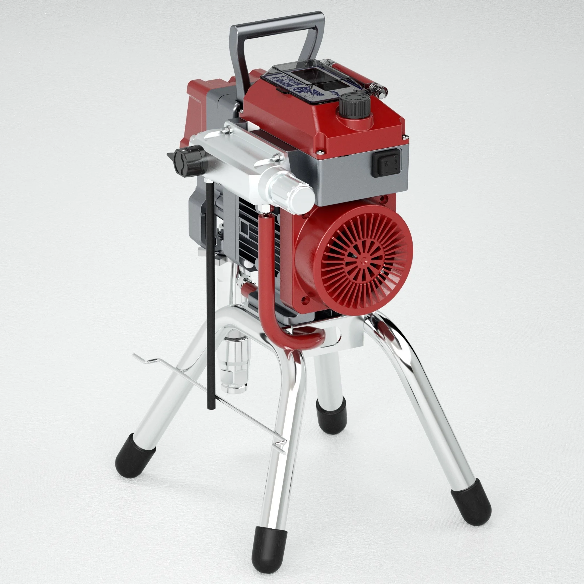 GTB-920 High pressure electric paint sprayer equipment building wall piston pump airless gun airless paint sprayer electric