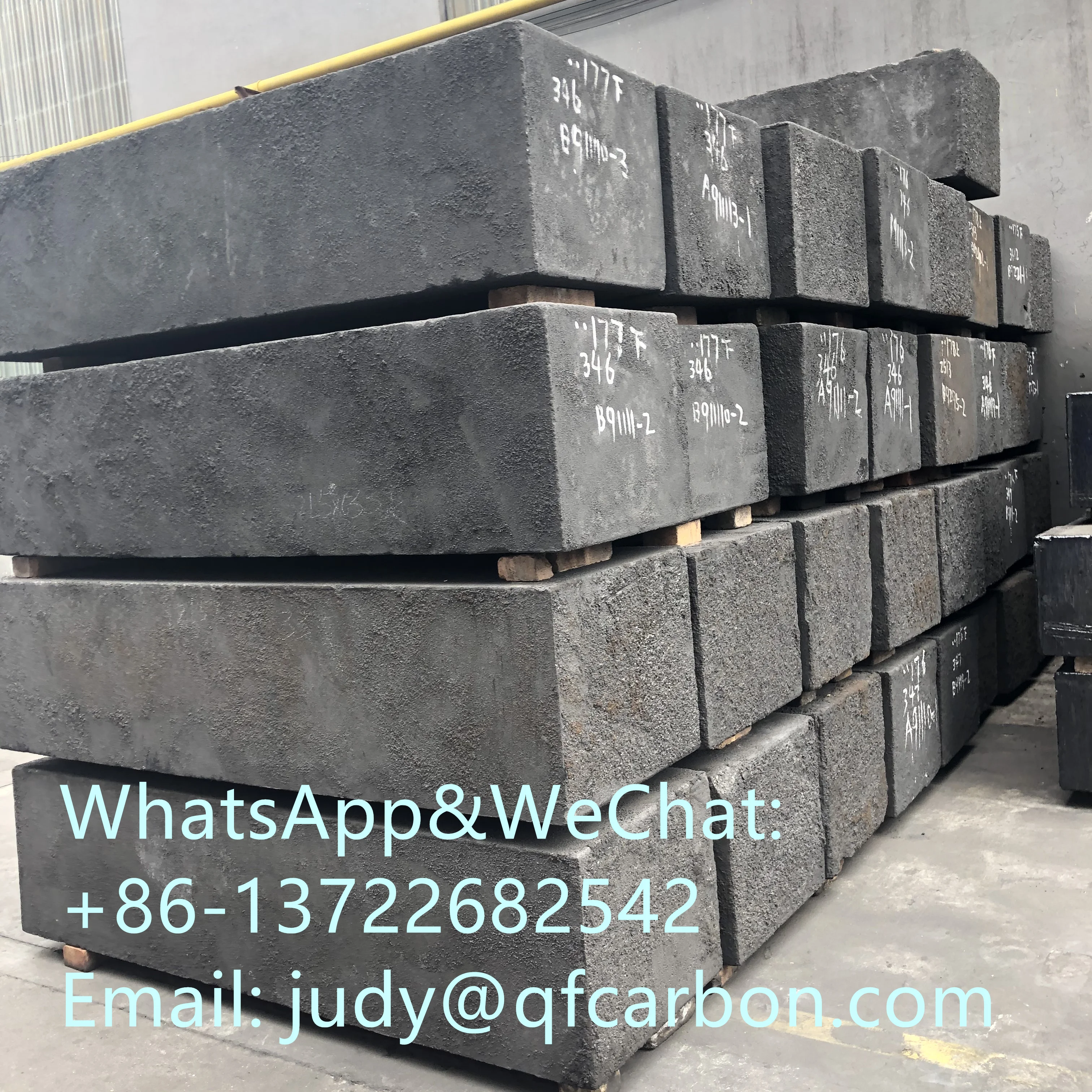 Best Selling Low Price of High Density Isopressing Graphite Block for Continuous Casting Mold Use