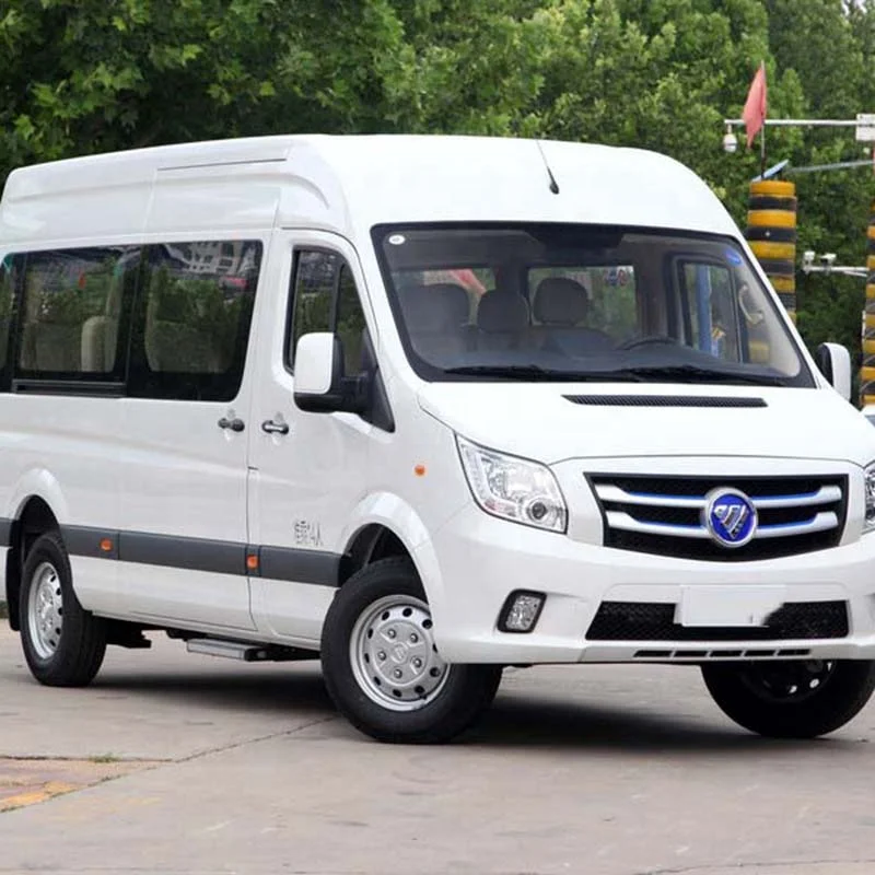 Новый высокоскоростной электромобиль Foton Toano EV, Электрический микроавтобус с 15 сидениями 110 км/ч, дальность NEDC 350 км