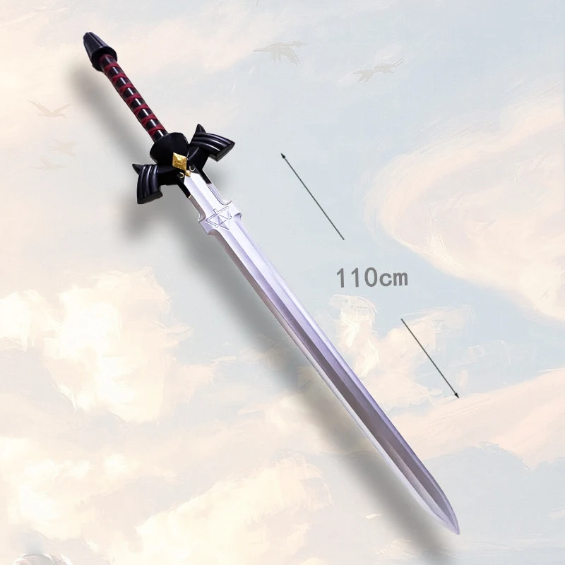 Medieval PU Foam Two Handed Sword Toy Great Sword Weapon Toy for Knight Soldier Warrior Costume Battle Play Halloween Cosplay