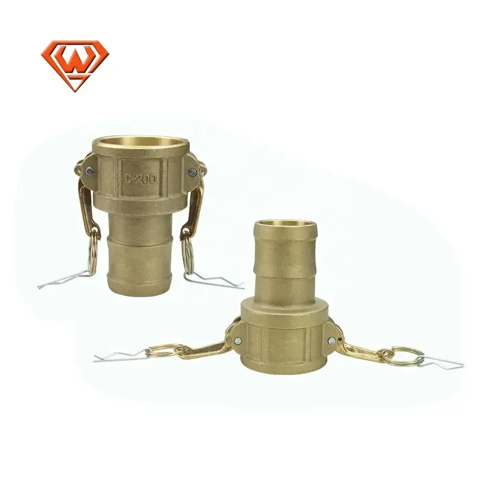 Fire Hose Sprinkling Irrigation Fitting Camlock Fittings Brass Copper Quick Coupling Connector