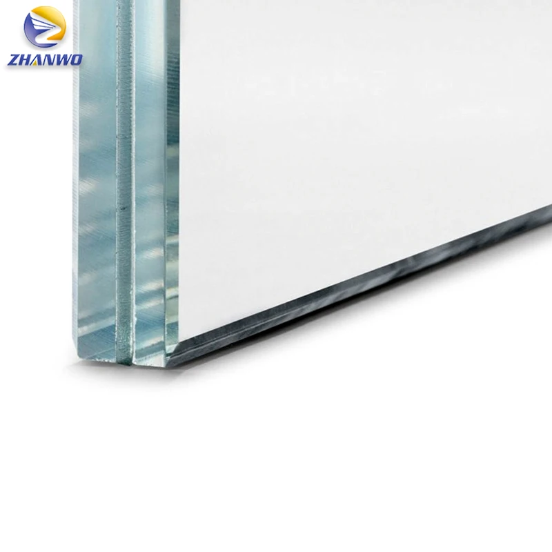 China Manufacturer 6.3 Mm 8.3 Mm 10.3 Mm Pvb Film Safety Building Tempered Laminated Glass Curtain Wal