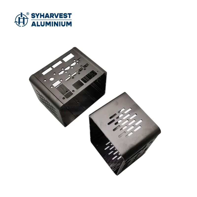 Mold opening customized  high-performance extrusion led profile cnc  metal aluminum radiator shell