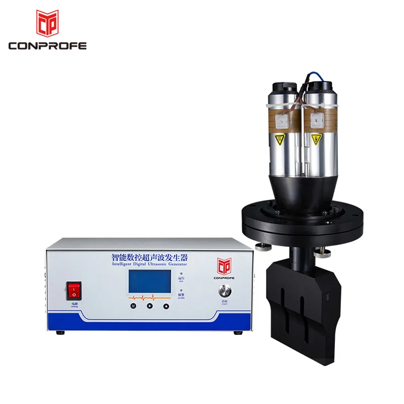 15K-4200W Ultrasonic Dual-Transducer High Speed Welding System For Main Body Welding With Horn Size 160 X 25mm