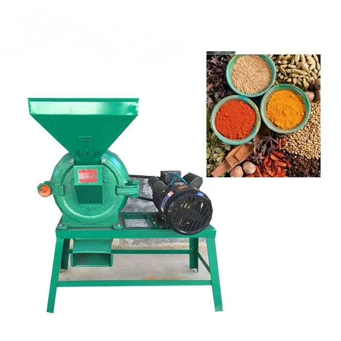 small feed hay grain mill small corn rice milling machine