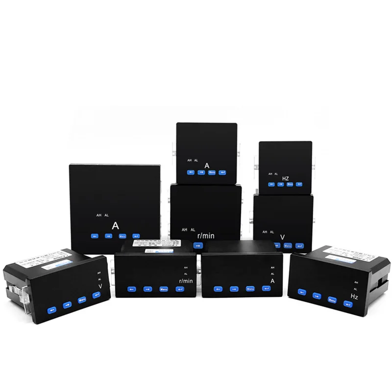 Однофазный амперметр вольтметр Тахометр измеритель частоты AC DC Цифровой дисплей инструмент светодиодный цифровая панель