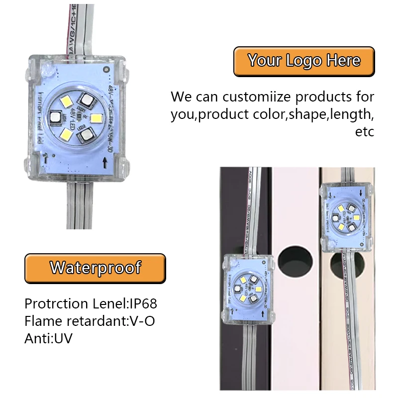 Permanent Outdoor Christmas Point Lights Modules For Roof And Eaves Decoration White Track Rgbic Led Exterior Home Lights