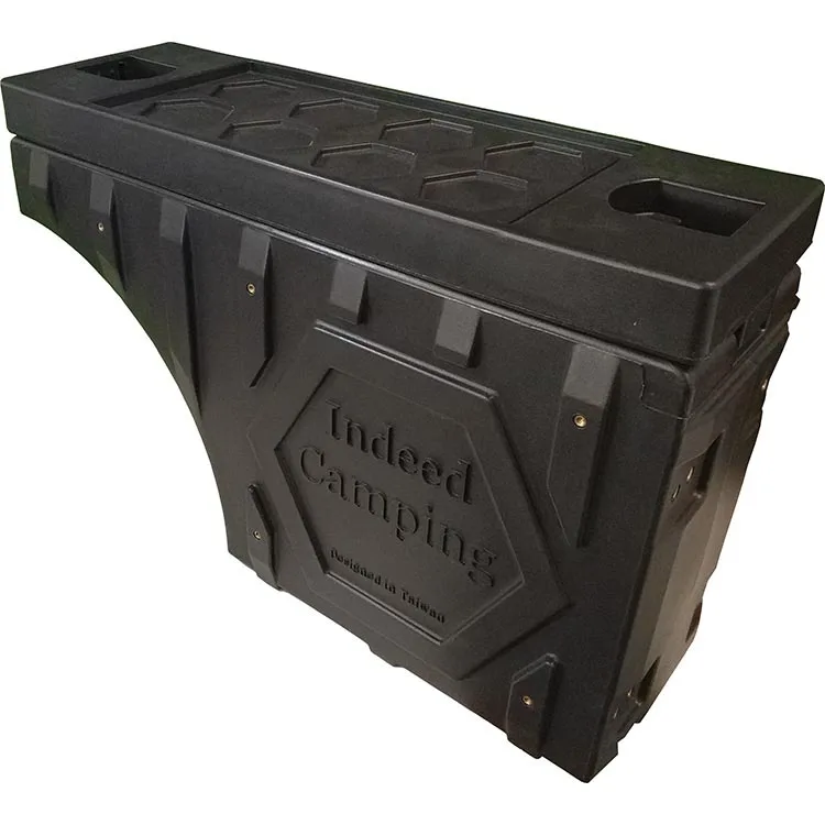 High Quality Pick Up Truck Storage Box / Tool Box With Lock Use Left Side And Right Side