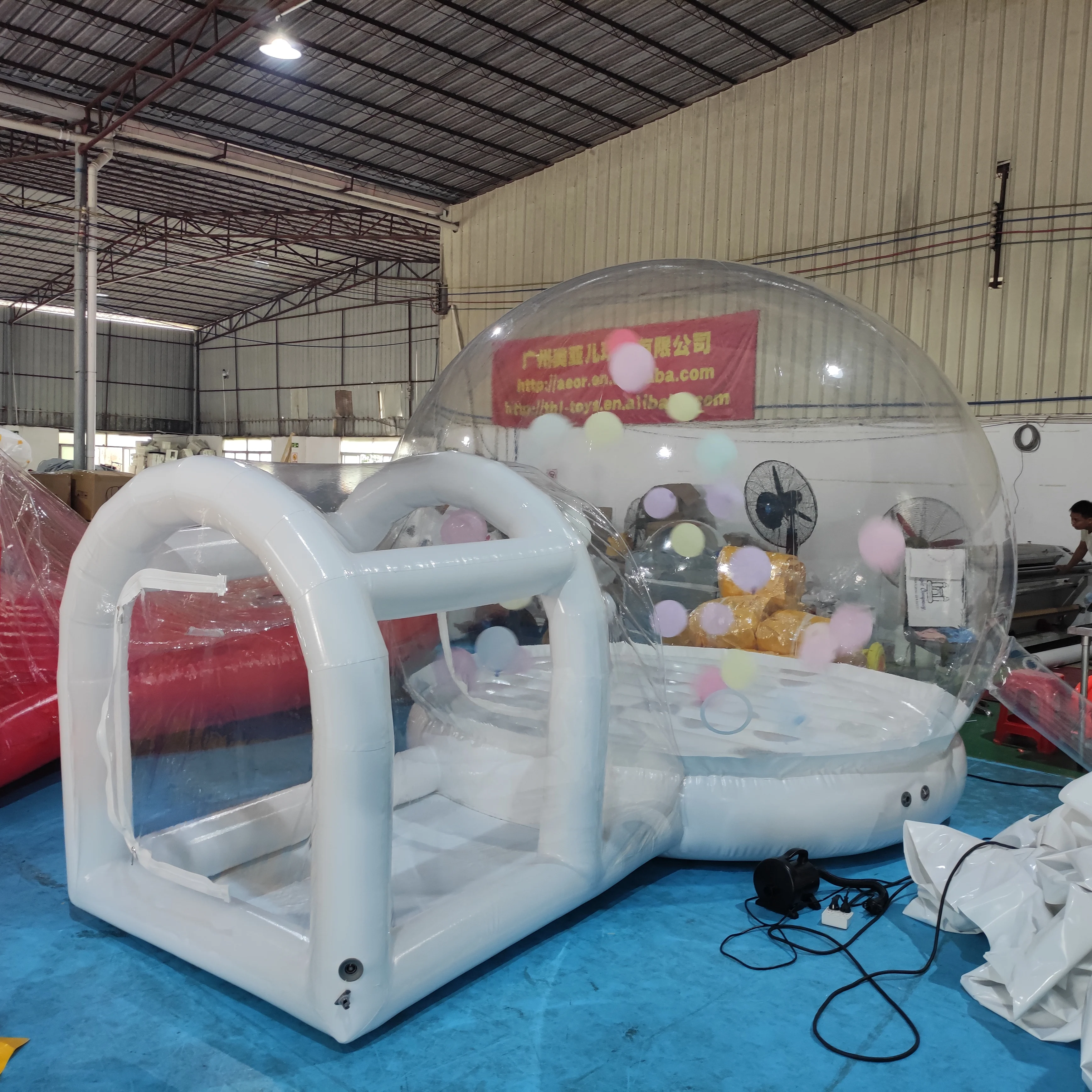 Factory Wholesale Custom High Quality Bubble House Inflatable outdoor bubble bounce house