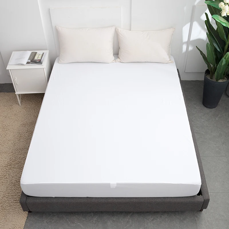 100% Waterproof Twin Size Full Size Cotton Mattress Cover Waterproof Mattress Protector For Home Hotel