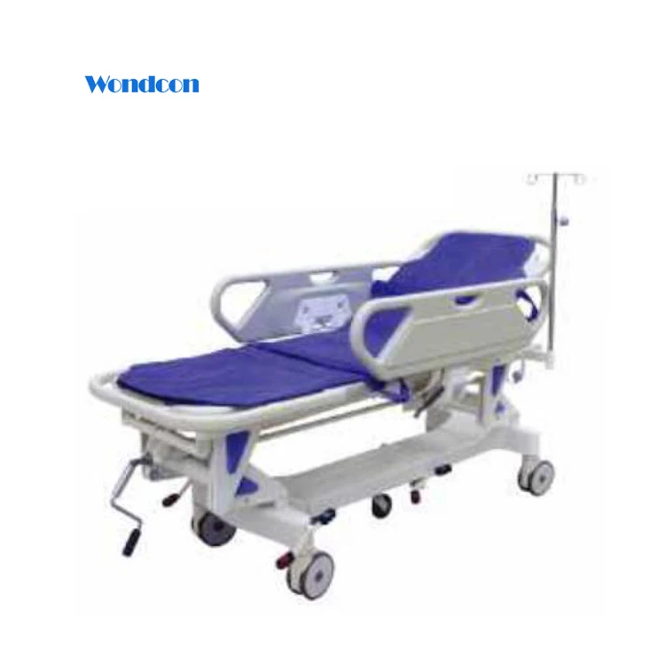 Hospital Emergency Patient Transfer First Aid Medical Trolley Ambulance Stretcher Bed
