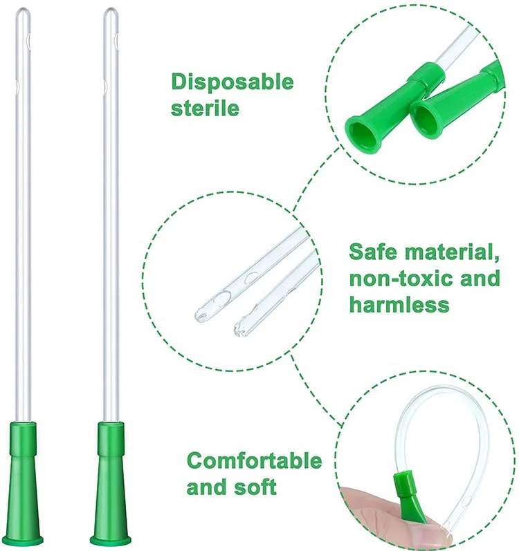 CE ISO Factory Wholesale Medical Nelaton Catheter With Hydrophilic