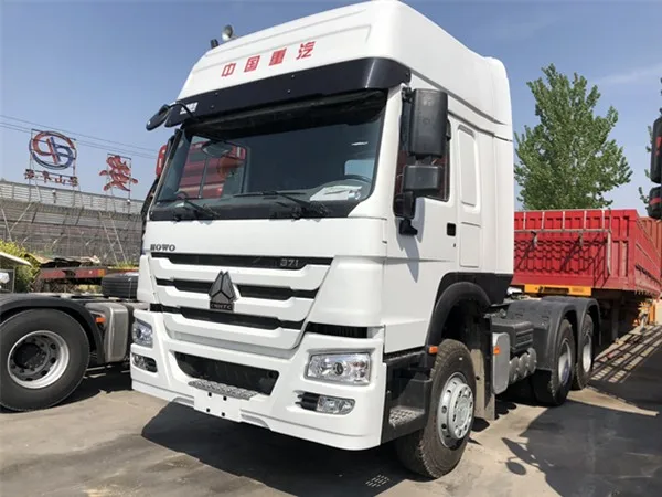 Hot selling original condition LHD  375hp 2015model 10 wheels 6x4 tractor truck howo trailer truck used tractor head for sale
