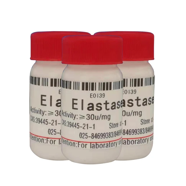 
Provide high quality research reagent Elastase Pancreatopeptidase E/pancreatic from porcine pancreas CAS:39445-21-1 