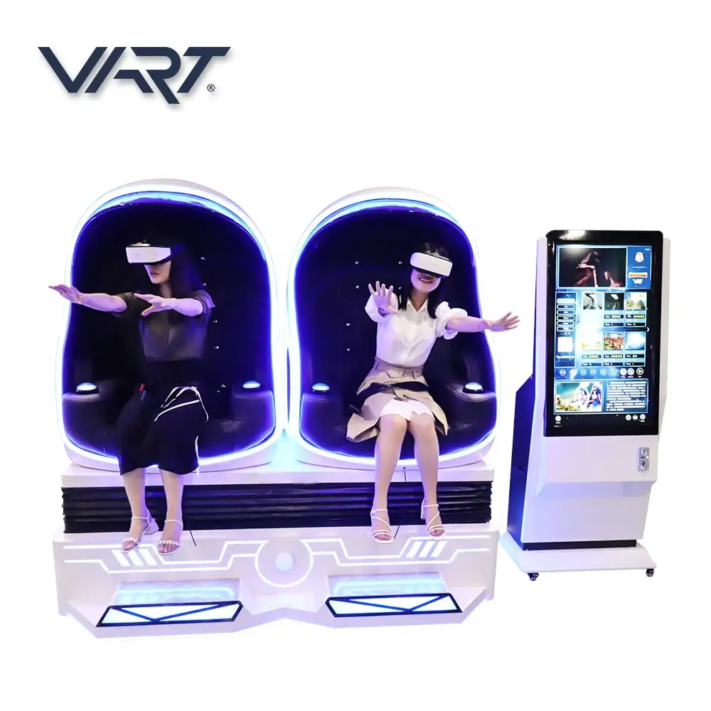 Hot Sale 360 Vision Dubai Virtual Reality 9D Egg Vr 9D Cinema Motion Chair 9D VR For Sale