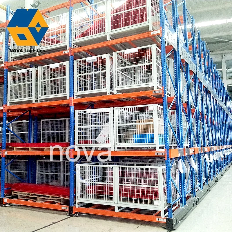 Подвижная полка из нержавеющей стали NOVA Warehouse сверхпрочное оборудование для хранения груза