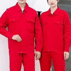 Auto Repair Shop Factory Site Workshop Clothes Gas Station Logistics Warehouse Labor Protection Clothing Uniforms Tops