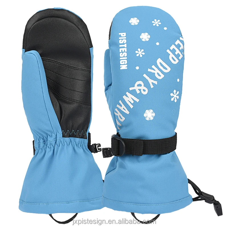 Classic Snow Mitten for Skiing, Snowboarding, Waterproof Breathable Snowboard Gloves, 3M Thinsulate Warm Winter Snow Gloves