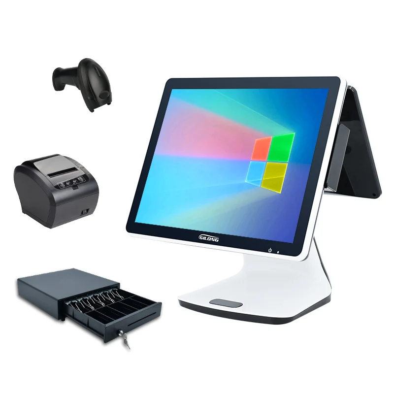 Restaurant high performance windows retail pos system point of sale machine