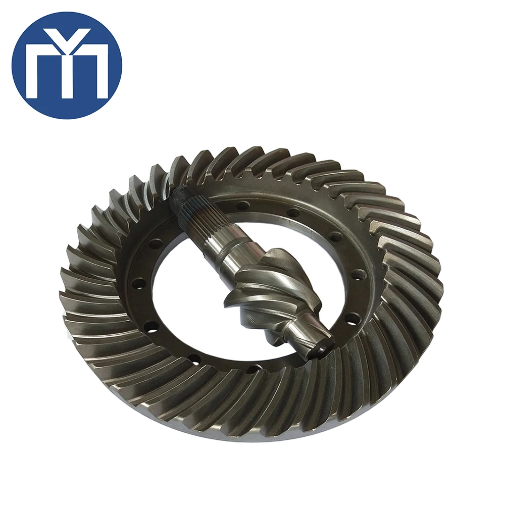 OEM bevel gear crown wheel pinion for mitsubishi