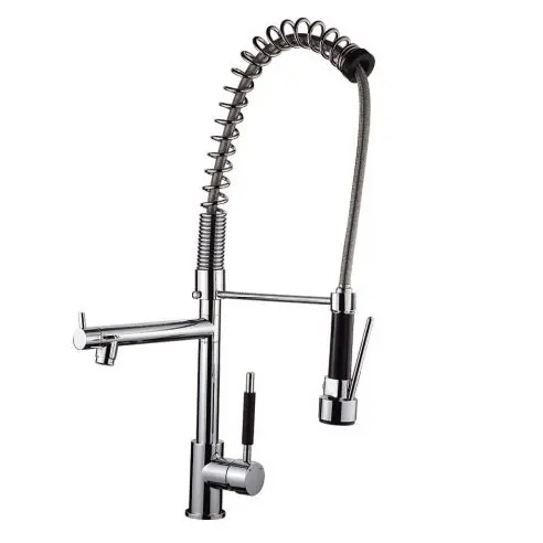 
Kitchen Faucet With Dual Flow Spouts SW-3705 