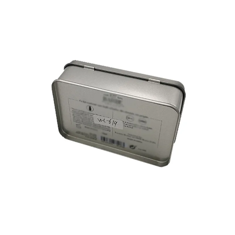 19 Years Factory Free Sample High Quality Custom Logo Printed Gift Packaging Rectangular Metal Tin Box