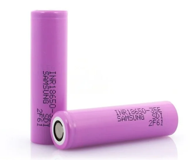 Высокая емкость INR 18650 35E 3 7 V 3500mah 8A розовый литиевый аккумулятор для INR18650-35E