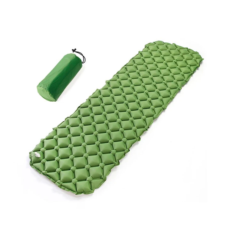 
TPU Moisture-proof Inflatable Massage Cushion Outdoor Camping Pad Sleeping Mat 
