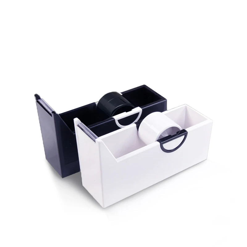 Customized Color Plastic Wheat Straw Hand Held Cutter Tape Dispenser For Office