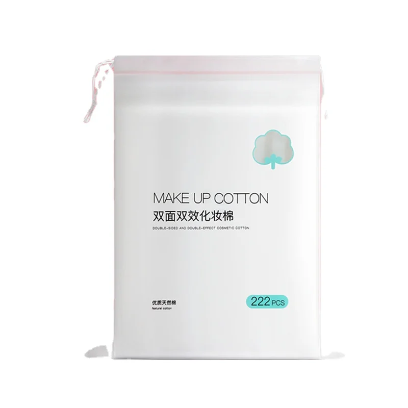 Super September factory wholesale facial makeup cotton pad cosmetic remove cotton round bulk cotton pads