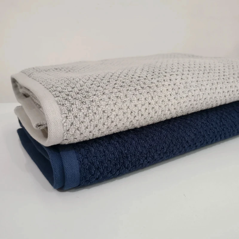 Custom LOGO Extra Thick 100% Cotton Absorbent Solid Color Big Bath Towels  Sand-free Quick-Dry Cotton Beach Towels