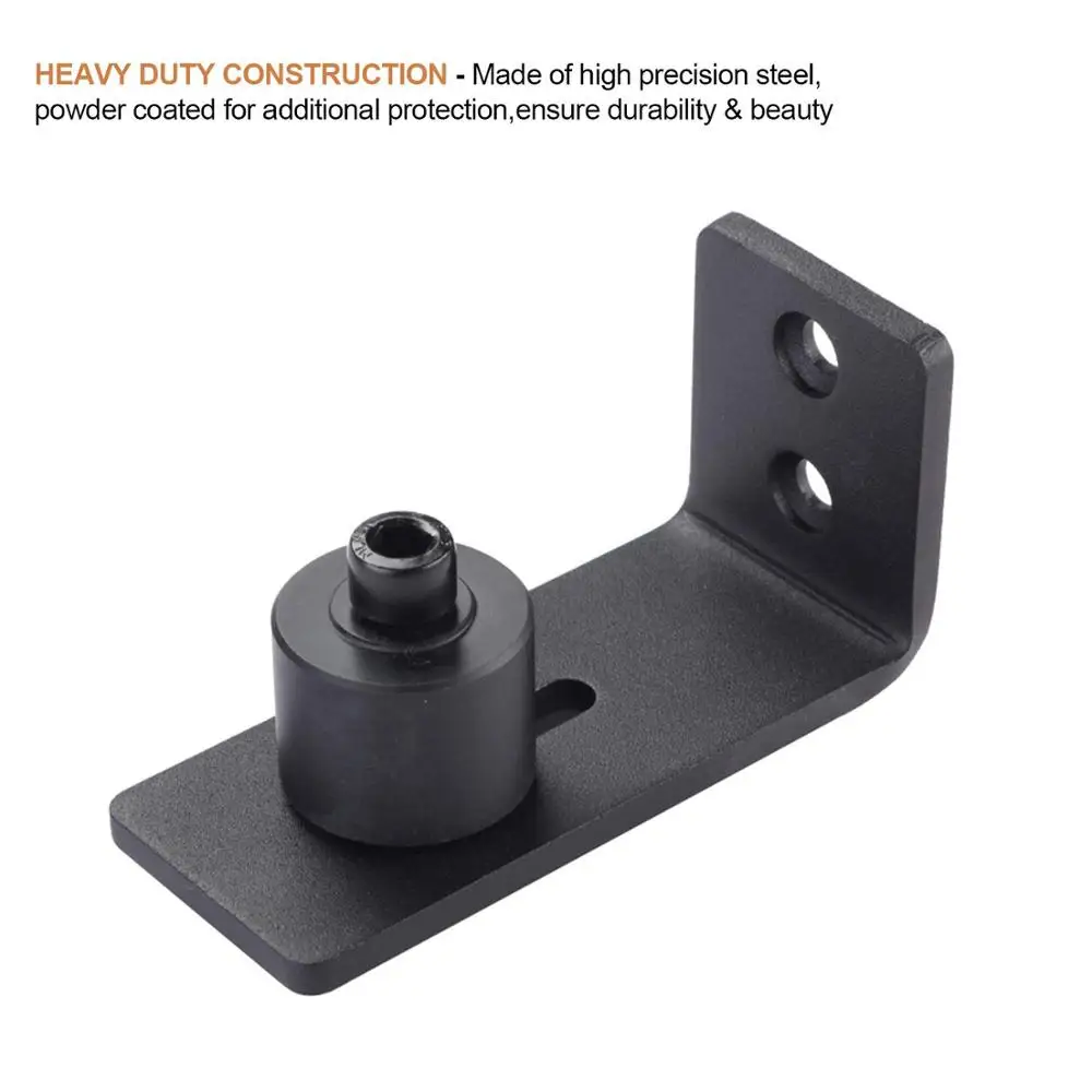 sliding barn door floor guide for bottom adjustable roller flush design FG-002