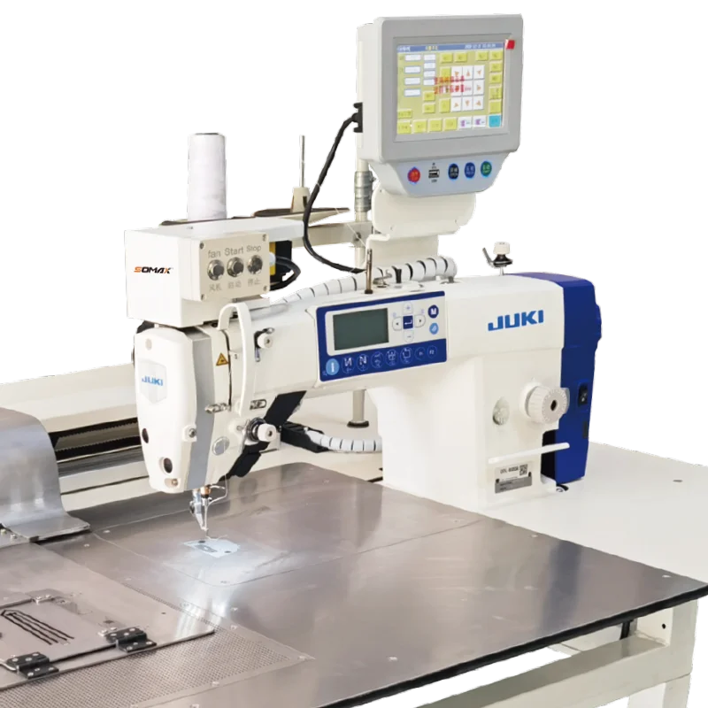 Somax brand SM-15VS  Automatic Lock Stitch Computer POLO shirt Side Vents Setter sewing machine